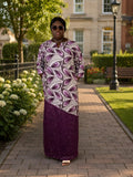 Signature grace kaftan (purple)
