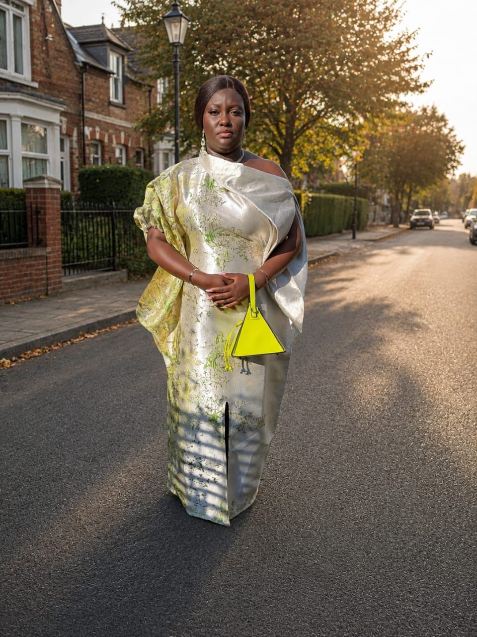 Elegant asymmetric boubou
