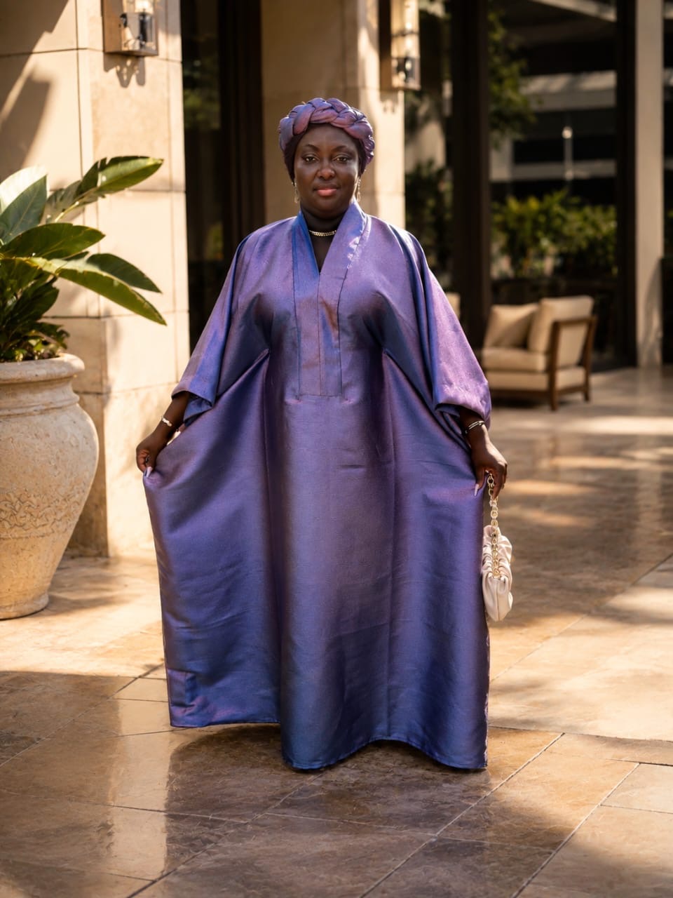 Lavender royale boubou