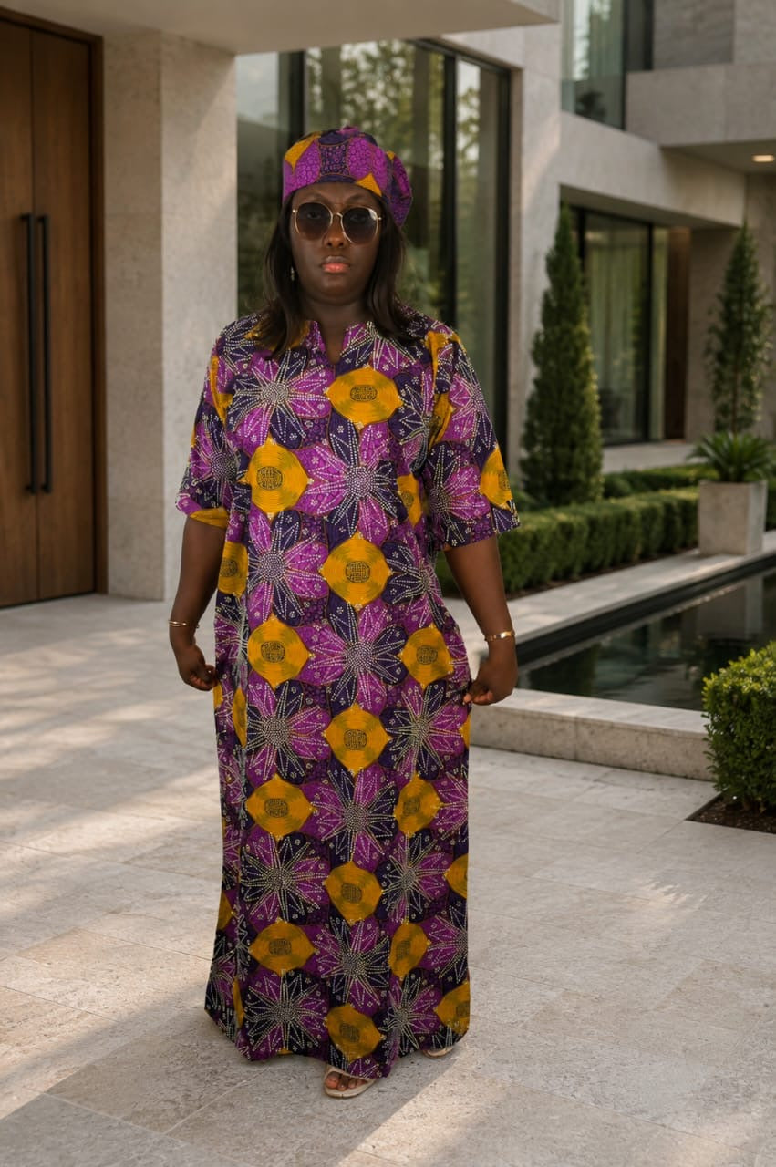 Royal bloom kaftan
