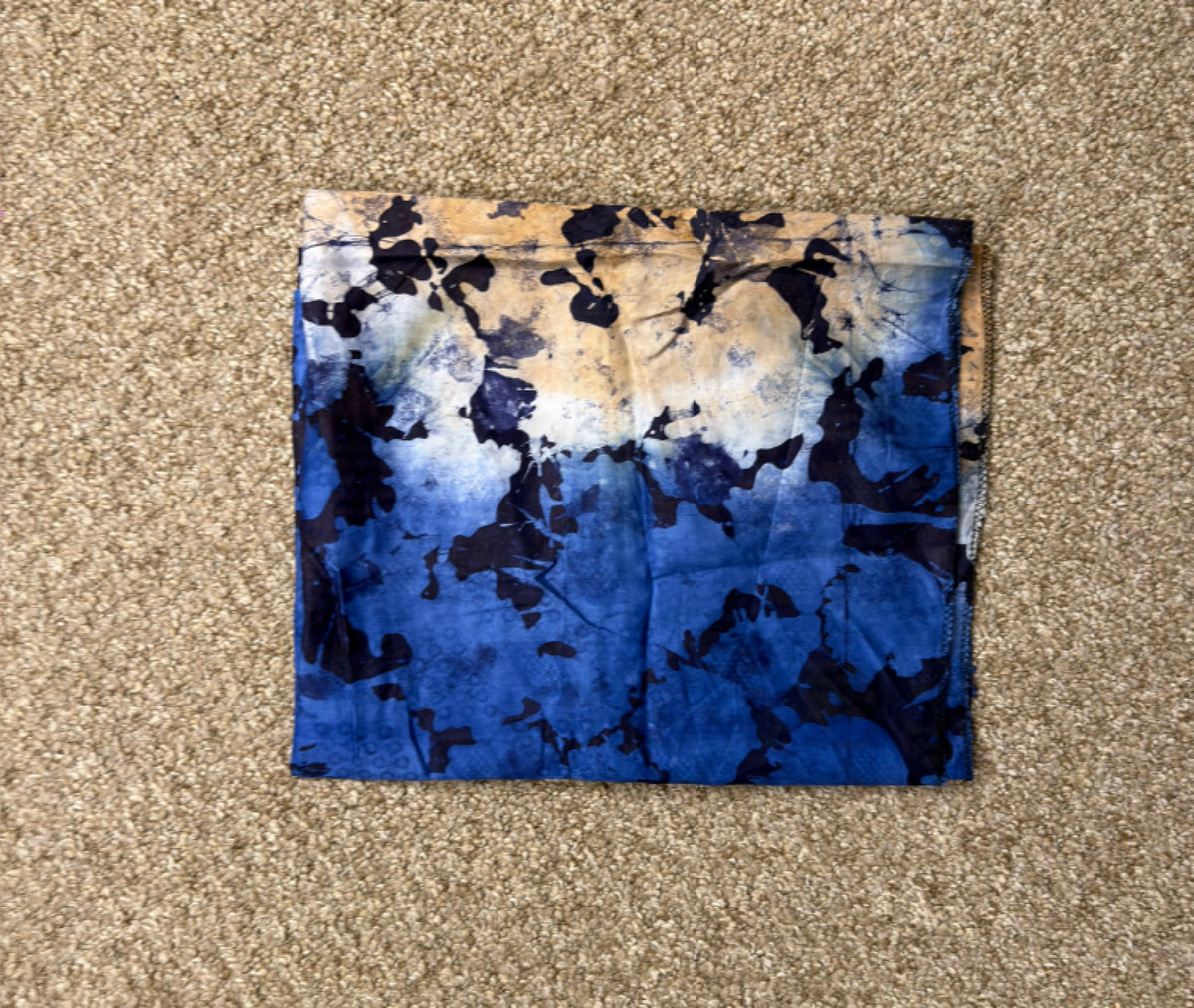 Abeni Heritage maxi (blue)- head scarf