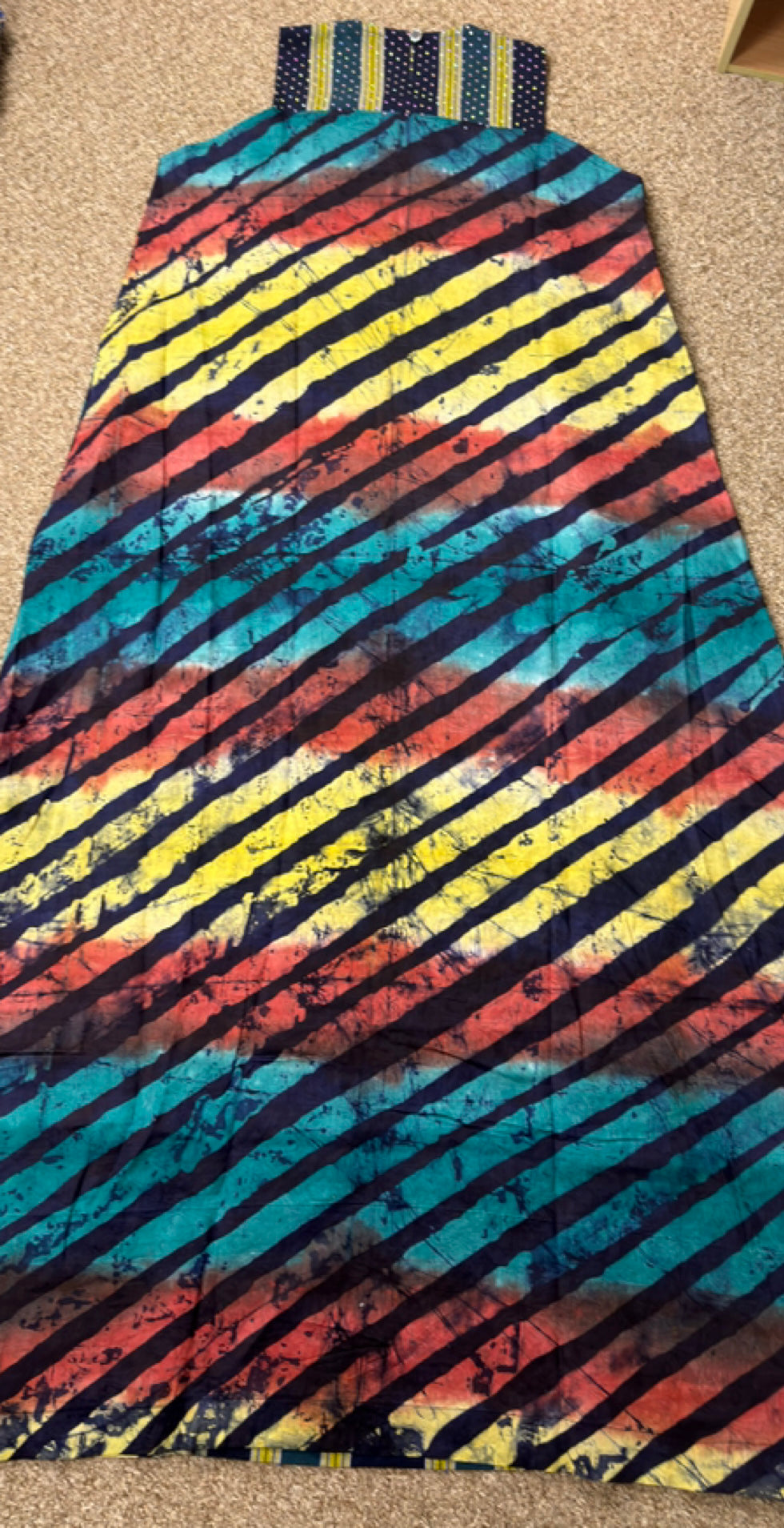 Abeni Heritage Maxi (Multicolour)- back view