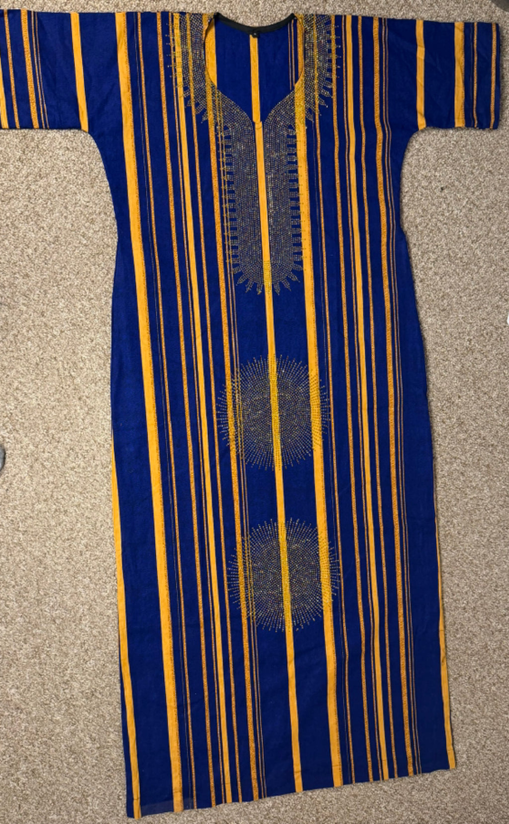 Golden dynasty kaftan- front view