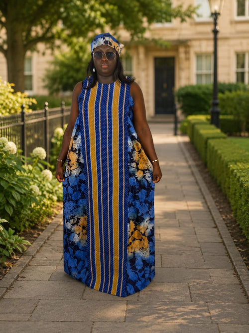 Abeni Heritage maxi (blue)
