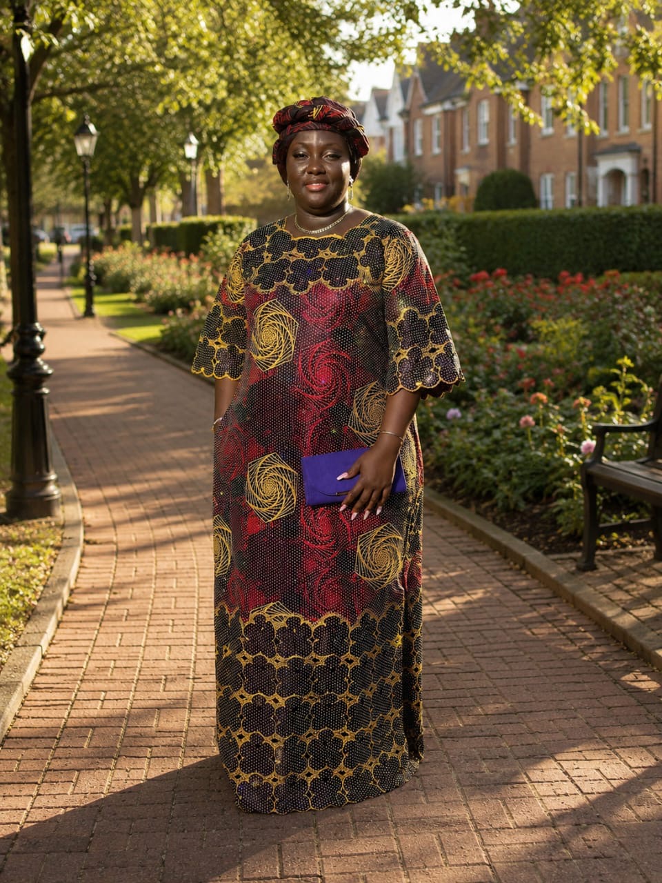 Royale embellished gown
